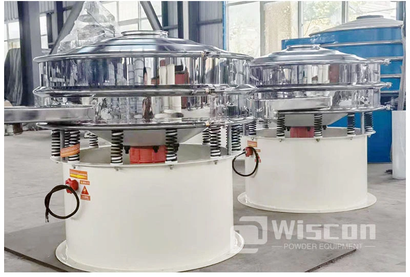 Industrial Rotary Ultrasonic Vibrating Screen Sifter Powder Vibratory Screening Sieve Sieving Machine with Competitive Price