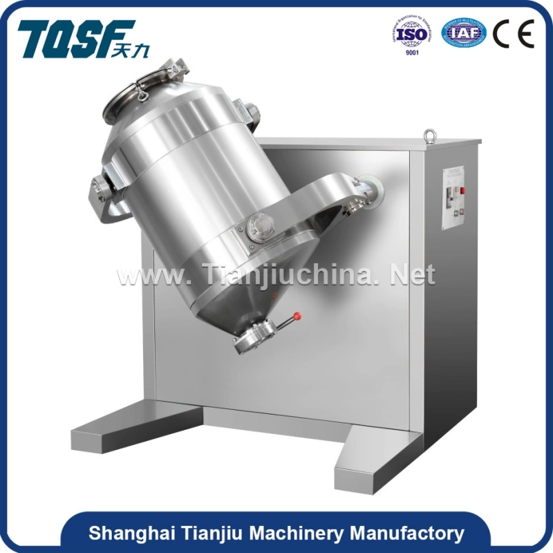 Sbh-1000 Pharmaceutical Manufacturing Three Dimensional Mixer of Pills Assembly Line