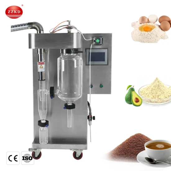 High Speed Centrifugal Mini Spray Drying Machine Milk Powder Making Machine Whey Stevia Herb Lab Spray Dryer 2L 5L 10L