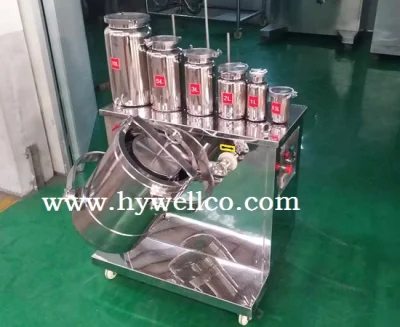 1L to 20L Interchangeable Hopper / Barrel Lab Three Dimensional Mixer for Dry Powder