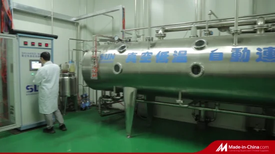 Continuous Vacuum Belt Dryer Food Drying Equipment